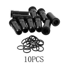 CNC Turned 19.6mm POM Air Nozzle Dual O-Ring Gearbox Part