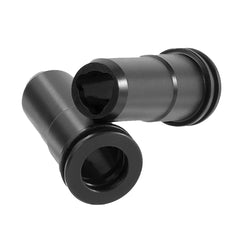 CNC Turned 19.6mm POM Air Nozzle Dual O-Ring Gearbox Part