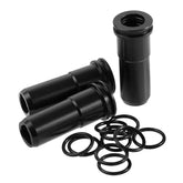 CNC POM 21.3mm Air Nozzle Double O-Ring Sealed High Performance AEG Replacement Part