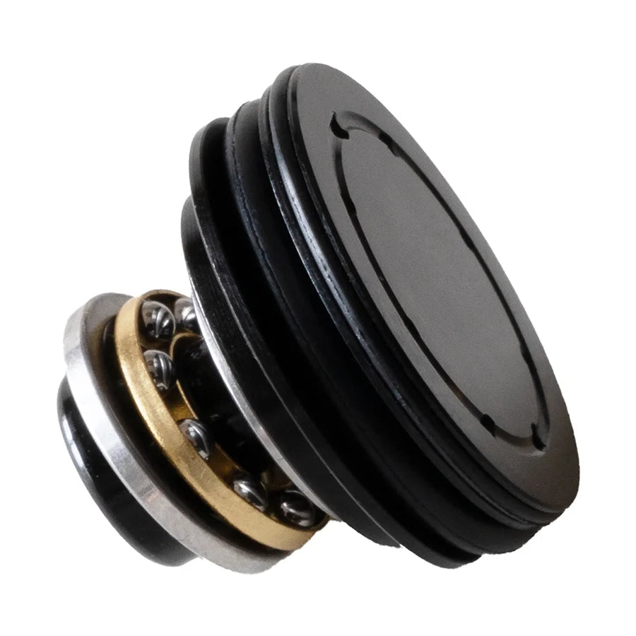 CNC Machined Airsoft Piston Head with Ball Bearing Double O