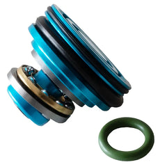 CNC Machined Aluminum Alloy Three O-ring Piston Head with Ball Bearing