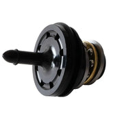 CNC Machined Tactical Airsoft Piston Head with Ball Bearing Blue/Black/Red/Gold