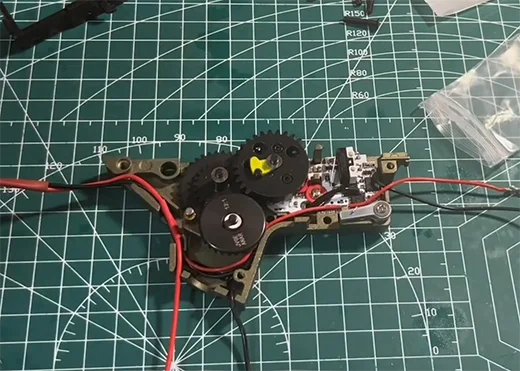 AEG Gearbox Components and What They Do