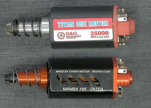 How to Choose an Airsoft AEG Motor