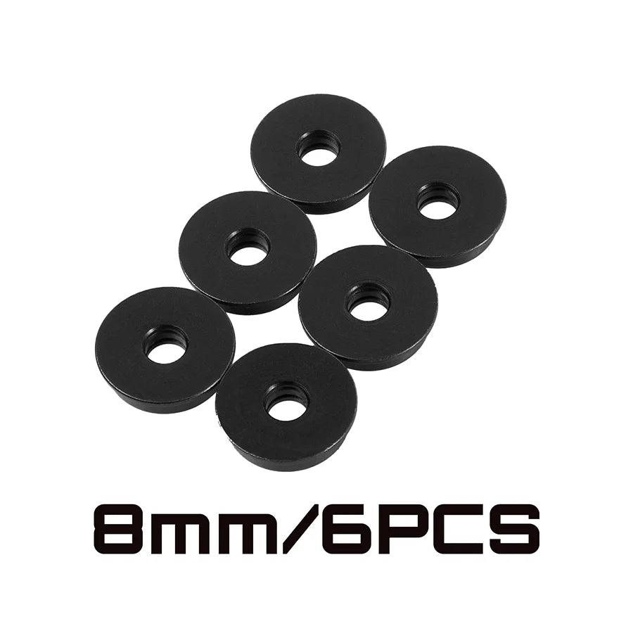 7mm/8mm CNC 420F Steel Bushings for Airsoft Gearbox SHS