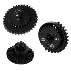CNC Steel Cut Magnetic Control Tactical Gear Sets 12:1/13:1/16:1/18:1 for AEG EBB Version 2/3 Airsoft Gearbox