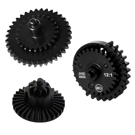Steel Gear Set 12:1 13:1 16:1 18:1 SHS CNC Parts High Speed Airsoft V2 V3 Standard Gearbox