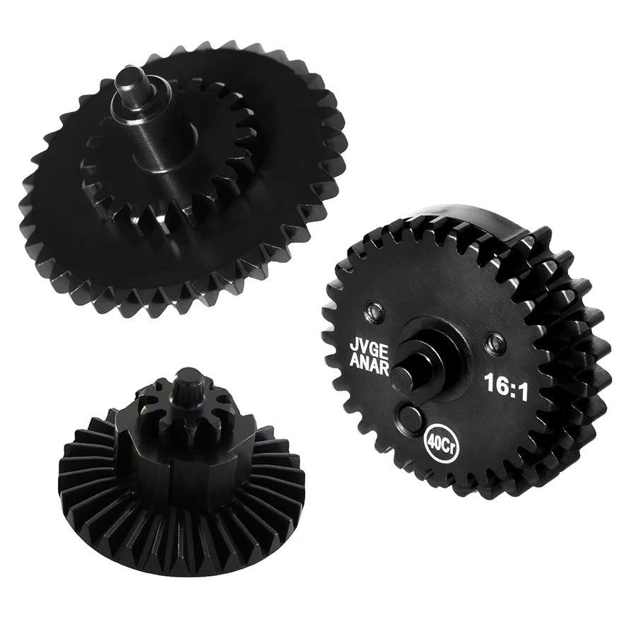CNC Steel Cut Magnetic Control Tactical Gear Sets 12:1/13:1/16:1/18:1 for AEG EBB Version 2/3 Airsoft Gearbox