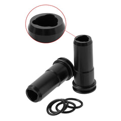 21.1mm CNC POM Air Nozzle Double O-Ring Sealed Upgrade for Airsoft AEG Rifles