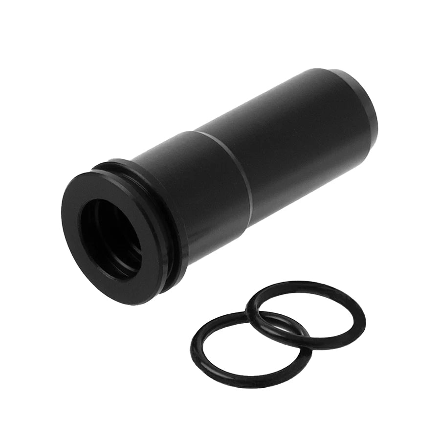 CNC POM 21.3mm Air Nozzle Double O-Ring Sealed High Performance AEG Replacement Part