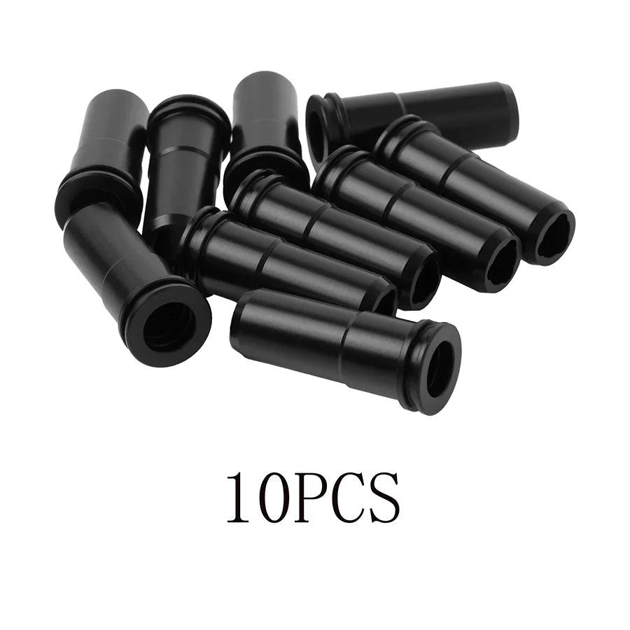 CNC POM 21.3mm Air Nozzle Double O-Ring Sealed High Performance AEG Replacement Part