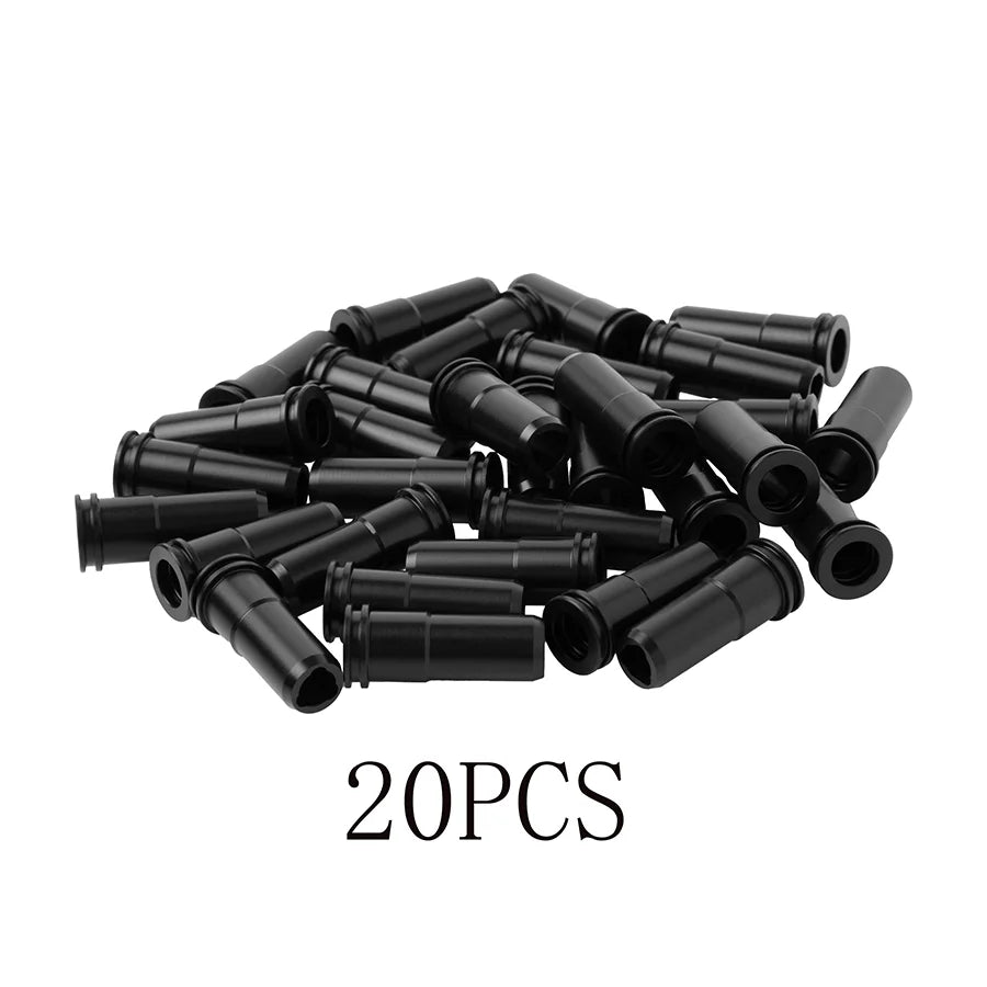 CNC POM 21.3mm Air Nozzle Double O-Ring Sealed High Performance AEG Replacement Part
