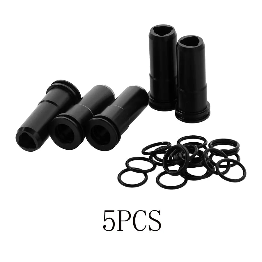 CNC POM 21.3mm Air Nozzle Double O-Ring Sealed High Performance AEG Replacement Part