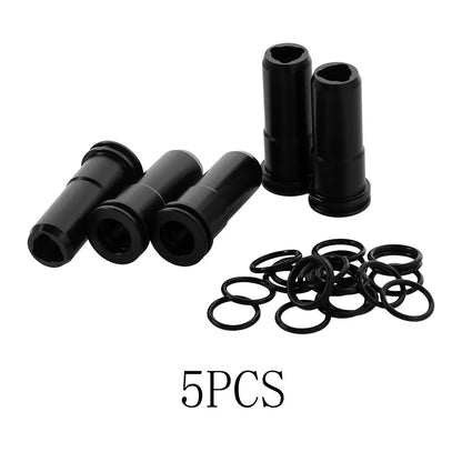 CNC POM 21.3mm Air Nozzle Double O-Ring Sealed High Performance AEG Replacement Part