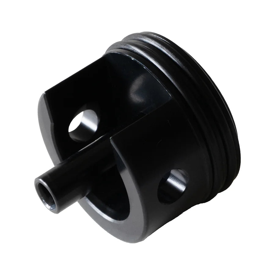 Double O-Ring Airsoft Aluminium Cylinder Head for V2 V3 Gearbox