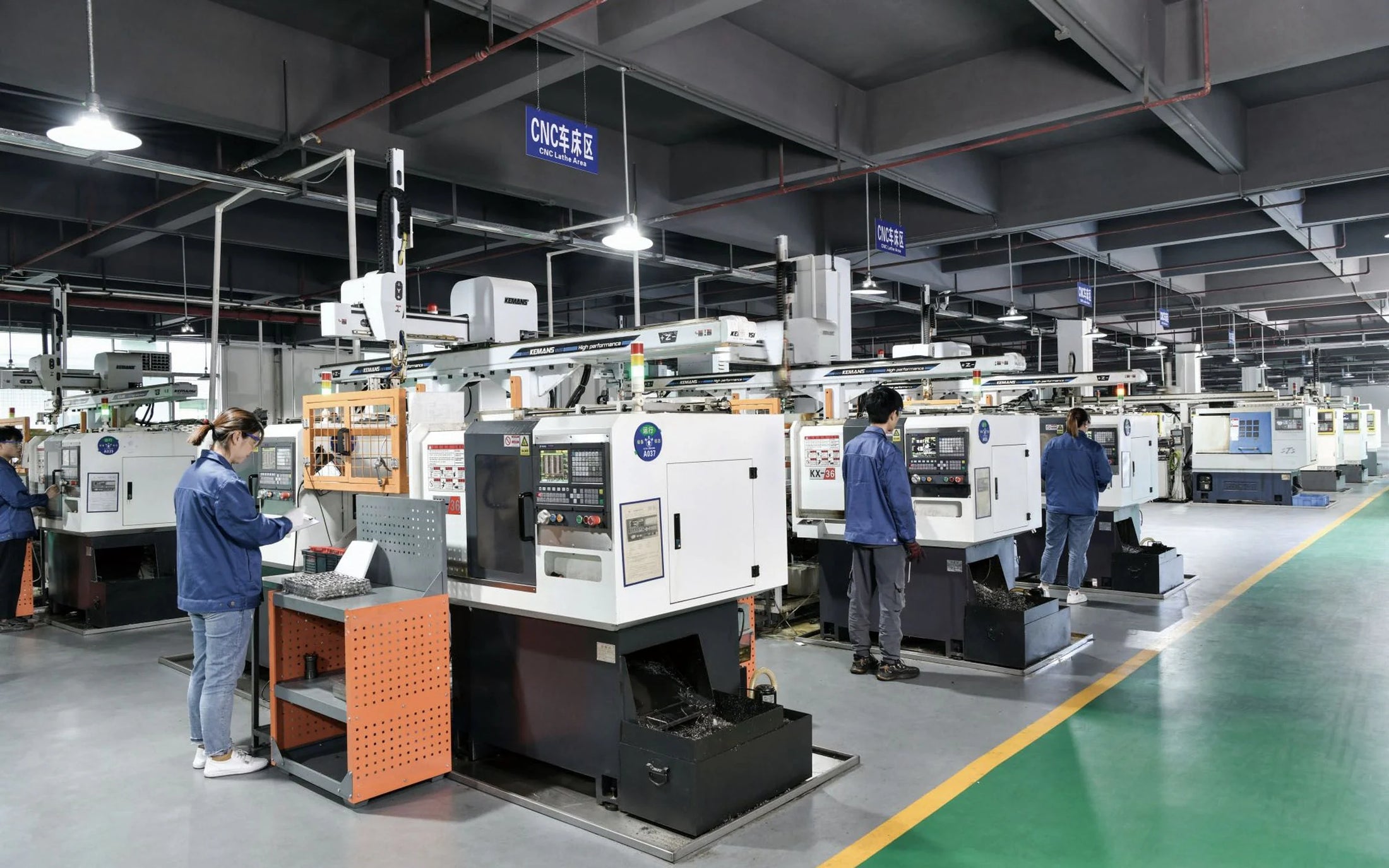 JVAN precision manufacturing workshop